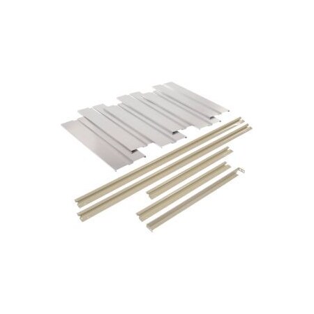 Global Equipment Additional Level For 72"W x 24"D High Capacity Rack Steel Deck - Tan 716572